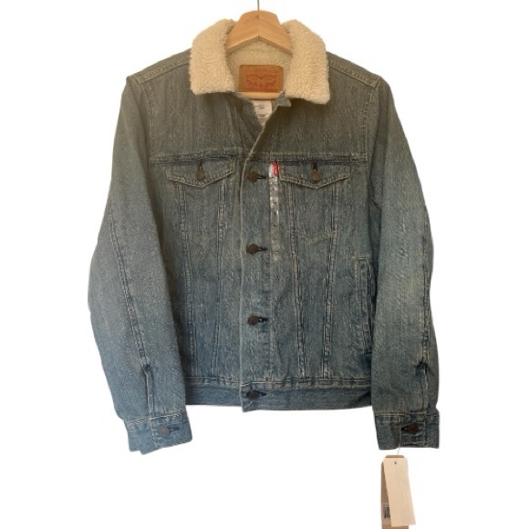 Levi's Other - Levi's Denim Sherpa Lined Jacket
